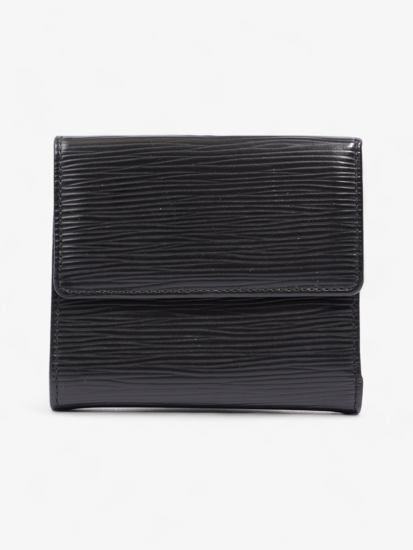 Louis Vuitton Bifold Wallet Black Epi Leather