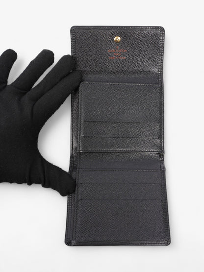 Louis Vuitton Bifold Wallet Black Epi Leather