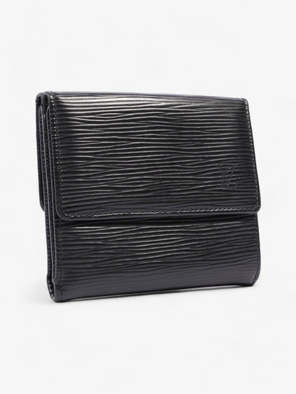 Louis Vuitton Bifold Wallet Black Epi Leather