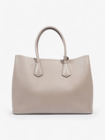 Prada Galleria Grey Saffiano Leather Large