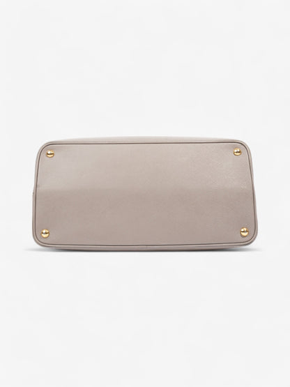 Prada Galleria Grey Saffiano Leather Large