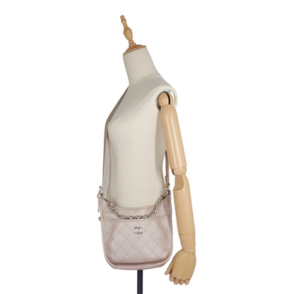 Chanel Jungle Stroll Small Quilted Leather Hobo Bag