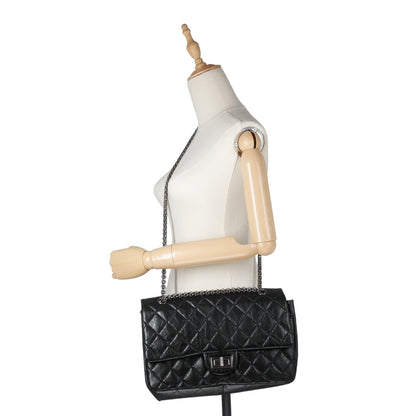 Chanel 2.55 Large Aged Leather Flap Bag
