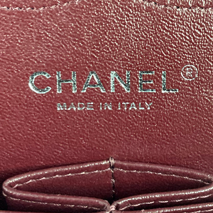 Chanel Double Flap Quilted Caviar Leather Bag