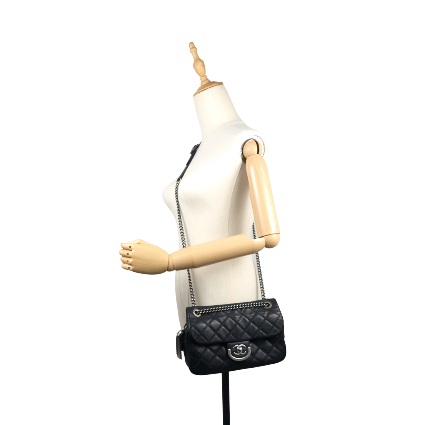 Chanel Chanel Coco Sporran Flap Medium Calfskin Bag