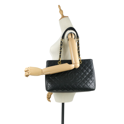Chanel Grand Shopping Tote GST Caviar Leather Bag