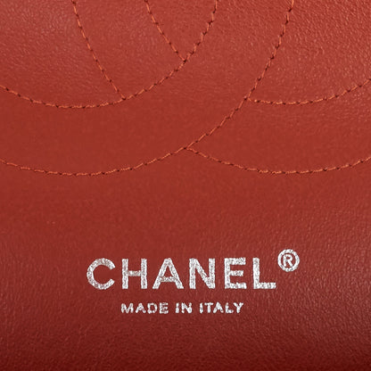 Chanel Double Flap Quilted Caviar Leather Bag