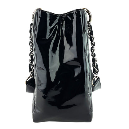 Chanel Grand Shopping Tote GST Patent Leather Bag