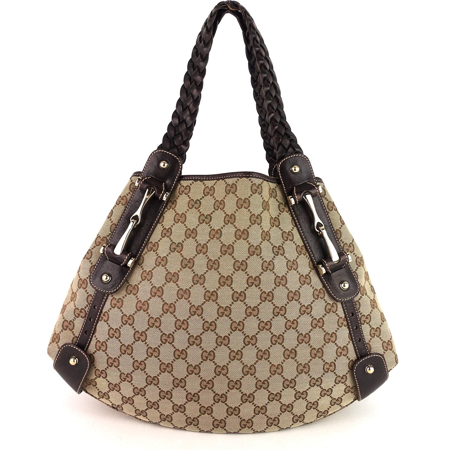 Gucci Pelham Medium GG Canvas Hobo Bag