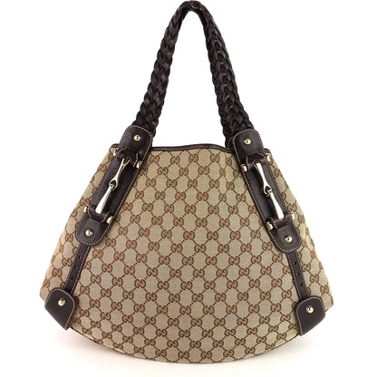 Gucci Pelham Medium GG Canvas Hobo Bag
