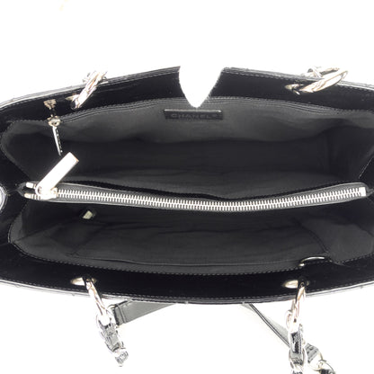 Chanel Grand Shopping Tote GST Patent Leather Bag
