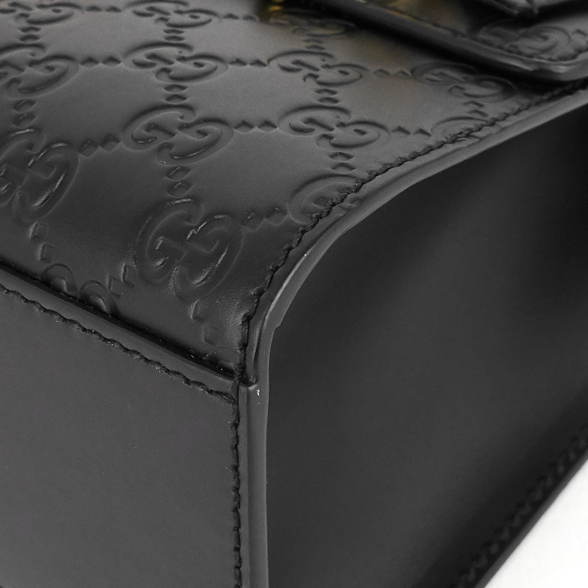 Gucci Padlock Medium Guccissima Leather Bag