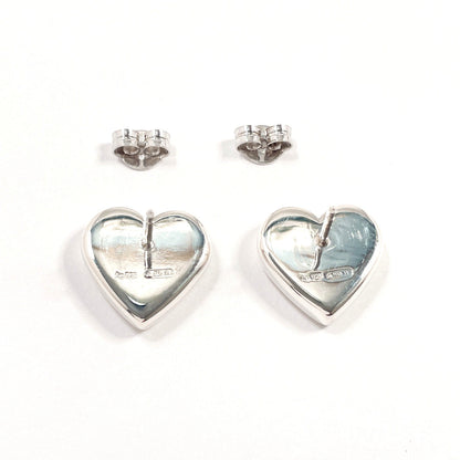 Gucci Trademark Heart Silver 925 Earrings