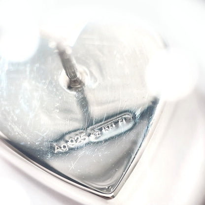 Gucci Trademark Heart Silver 925 Earrings