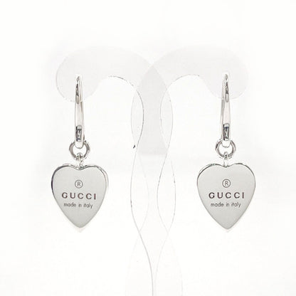 Gucci Trademark Heart Silver 925 Earrings