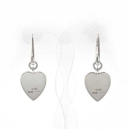 Gucci Trademark Heart Silver 925 Earrings