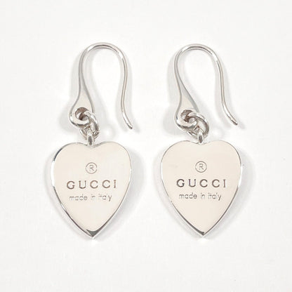 Gucci Trademark Heart Silver 925 Earrings