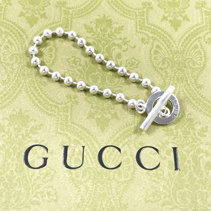 Gucci Ball Chain Silver 925 Bracelet