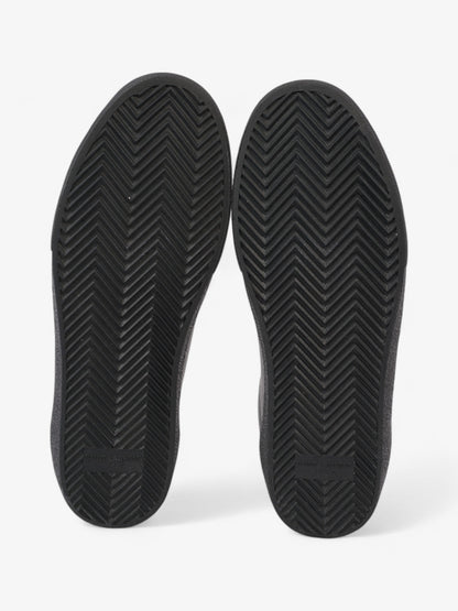 Saint Laurent Embroidered Sneakers Black Leather EU 40 UK 6