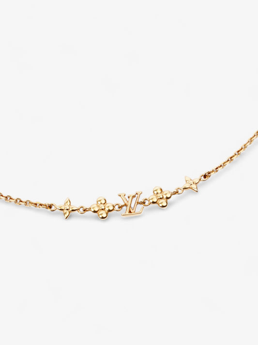 Louis Vuitton Baby Louis Necklace Gold Base Metal