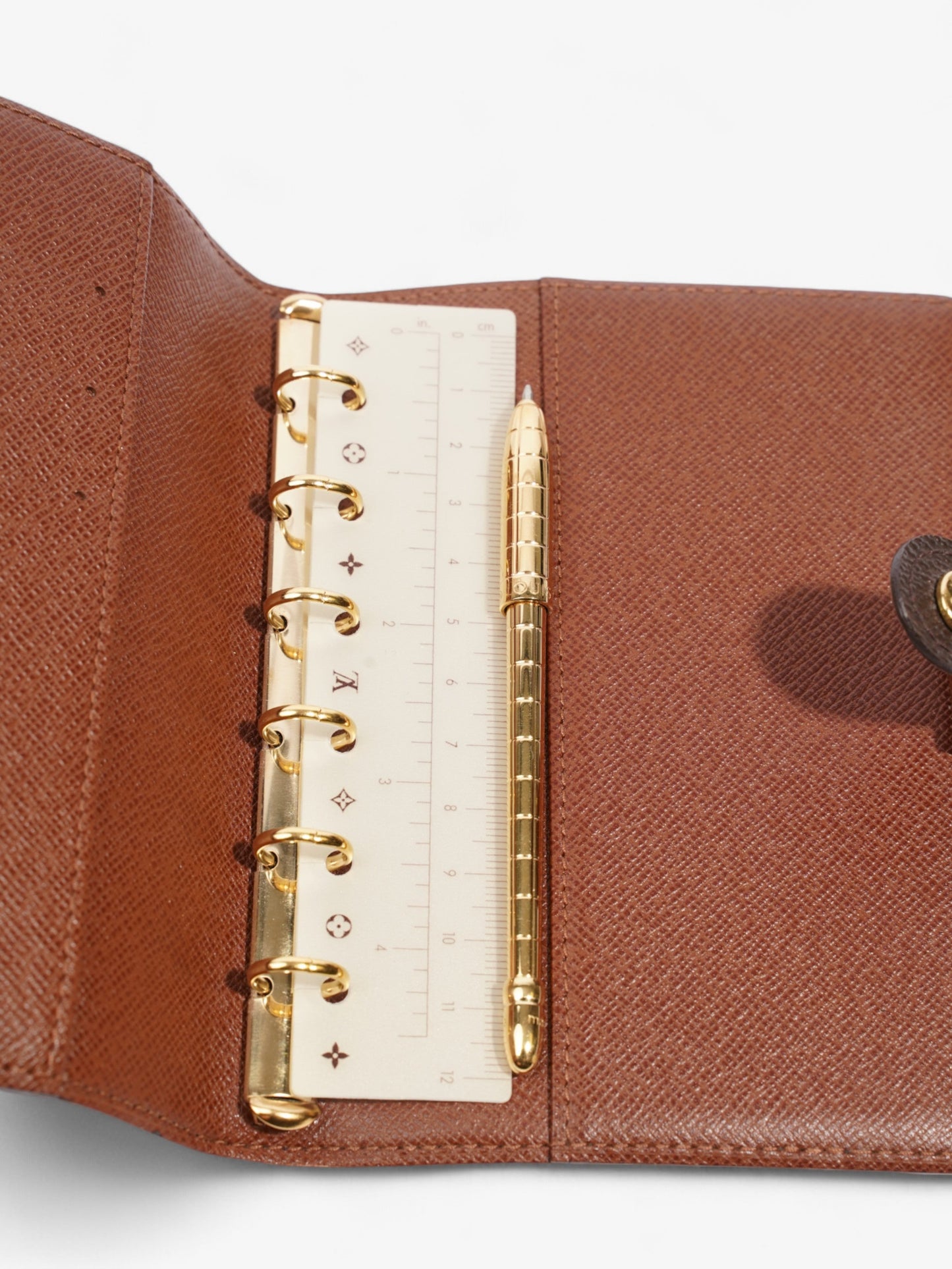 Louis Vuitton Agenda Cover Monogram Coated Canvas Small