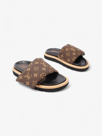 Louis Vuitton Pillow slides Khaki Monogram Nylon EU 37 UK 4