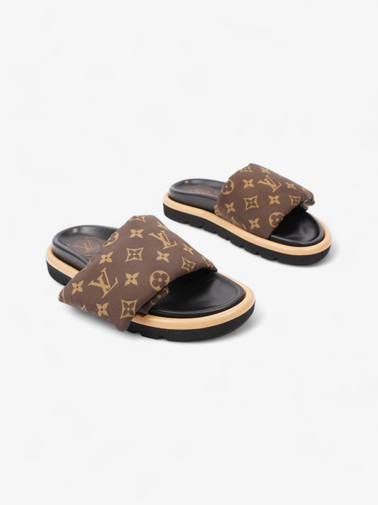 Louis Vuitton Pillow slides Khaki Monogram Nylon EU 37 UK 4