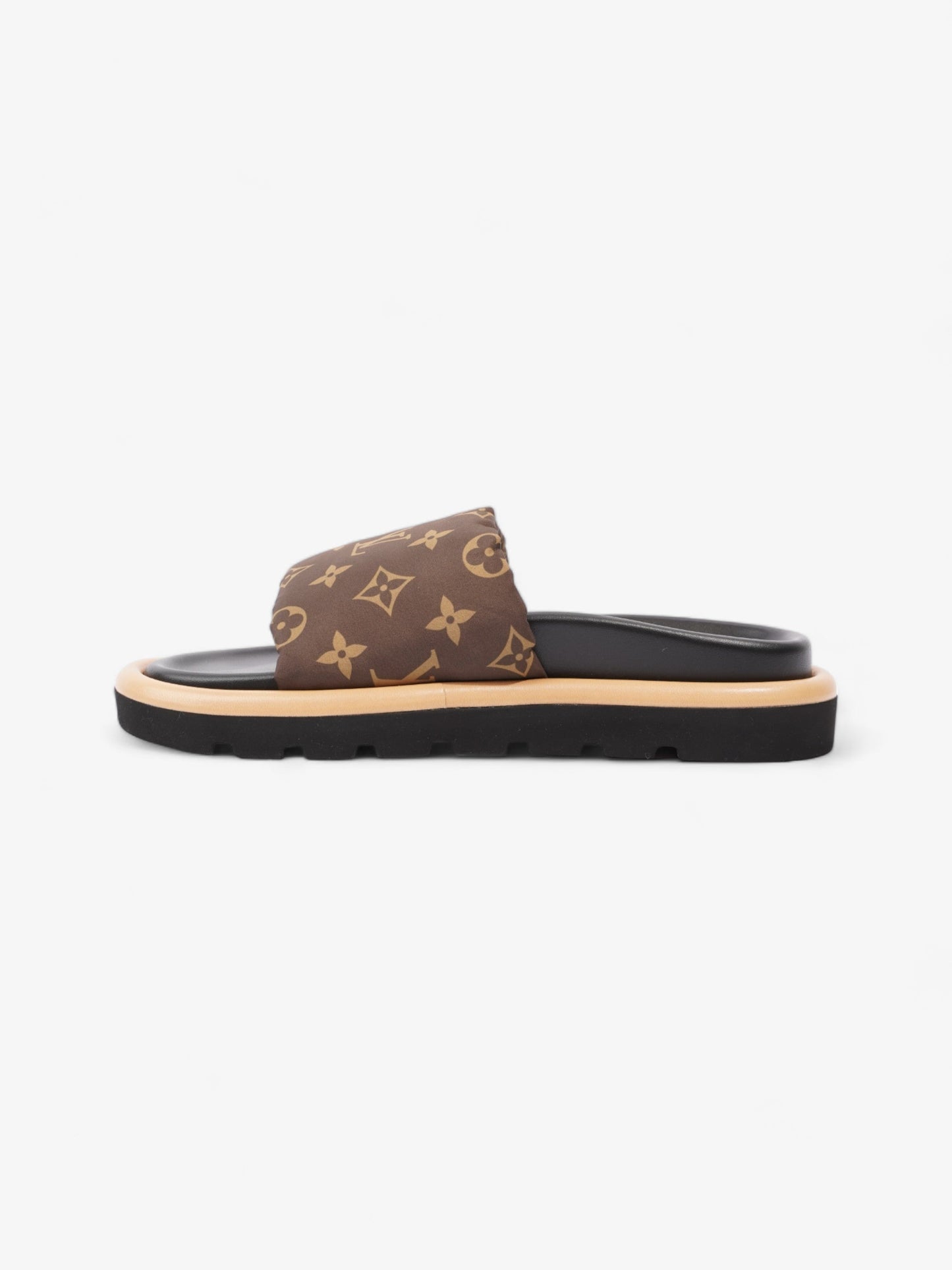 Louis Vuitton Pillow slides Khaki Monogram Nylon EU 37 UK 4