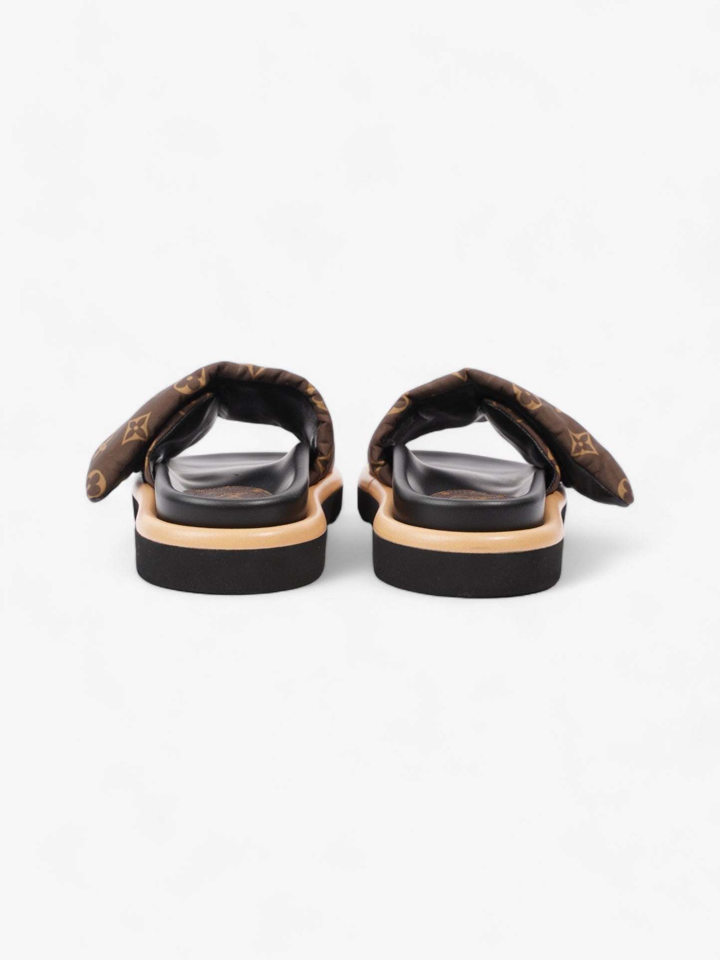 Louis Vuitton Pillow slides Khaki Monogram Nylon EU 37 UK 4