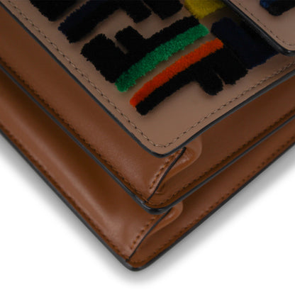 Fendi Kan I Velvet Crossbody
