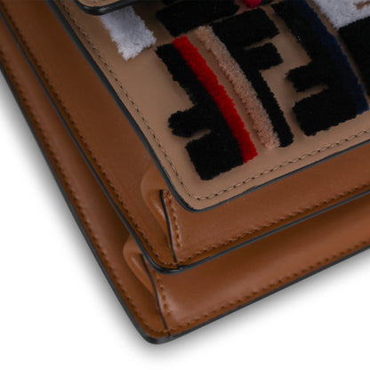 Fendi Kan I Velvet Crossbody