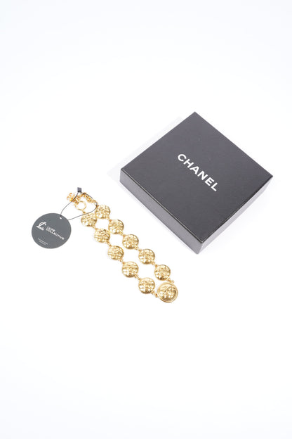 Chanel Vintage CC Chain Necklace Gold Base Metal 46cm