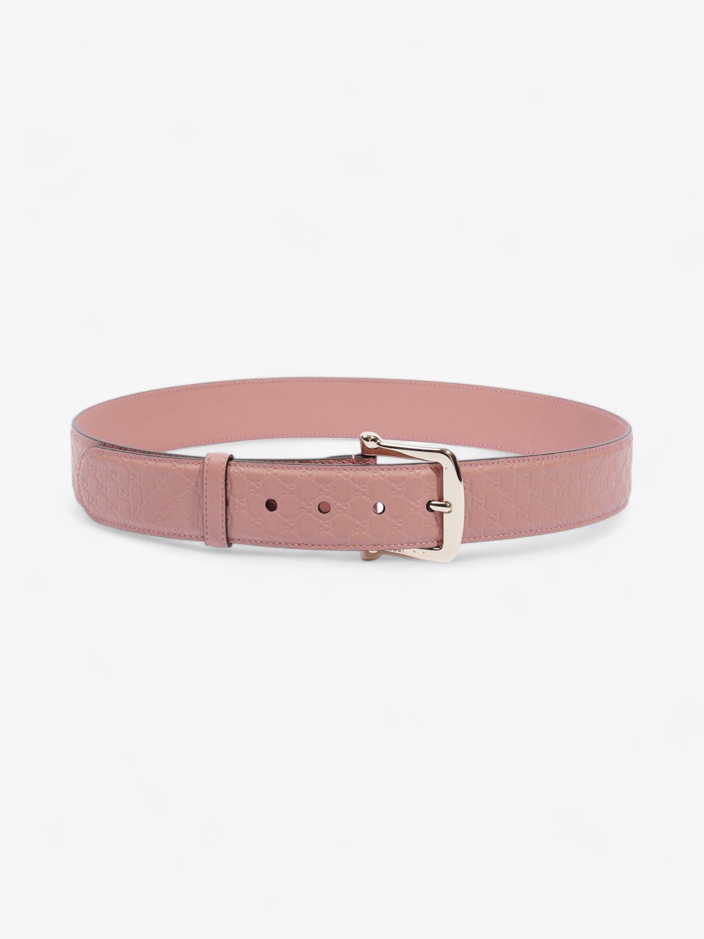Gucci Buckle Belt Pink Leather 90cm 36"