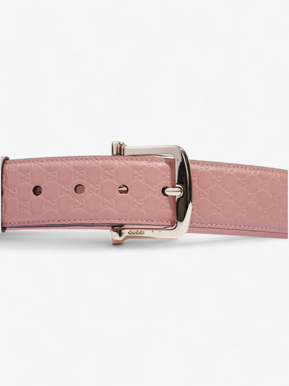 Gucci Buckle Belt Pink Leather 90cm 36"