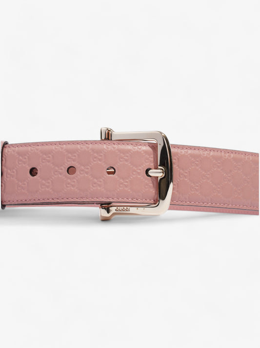 Gucci Buckle Belt Pink Leather 90cm 36"