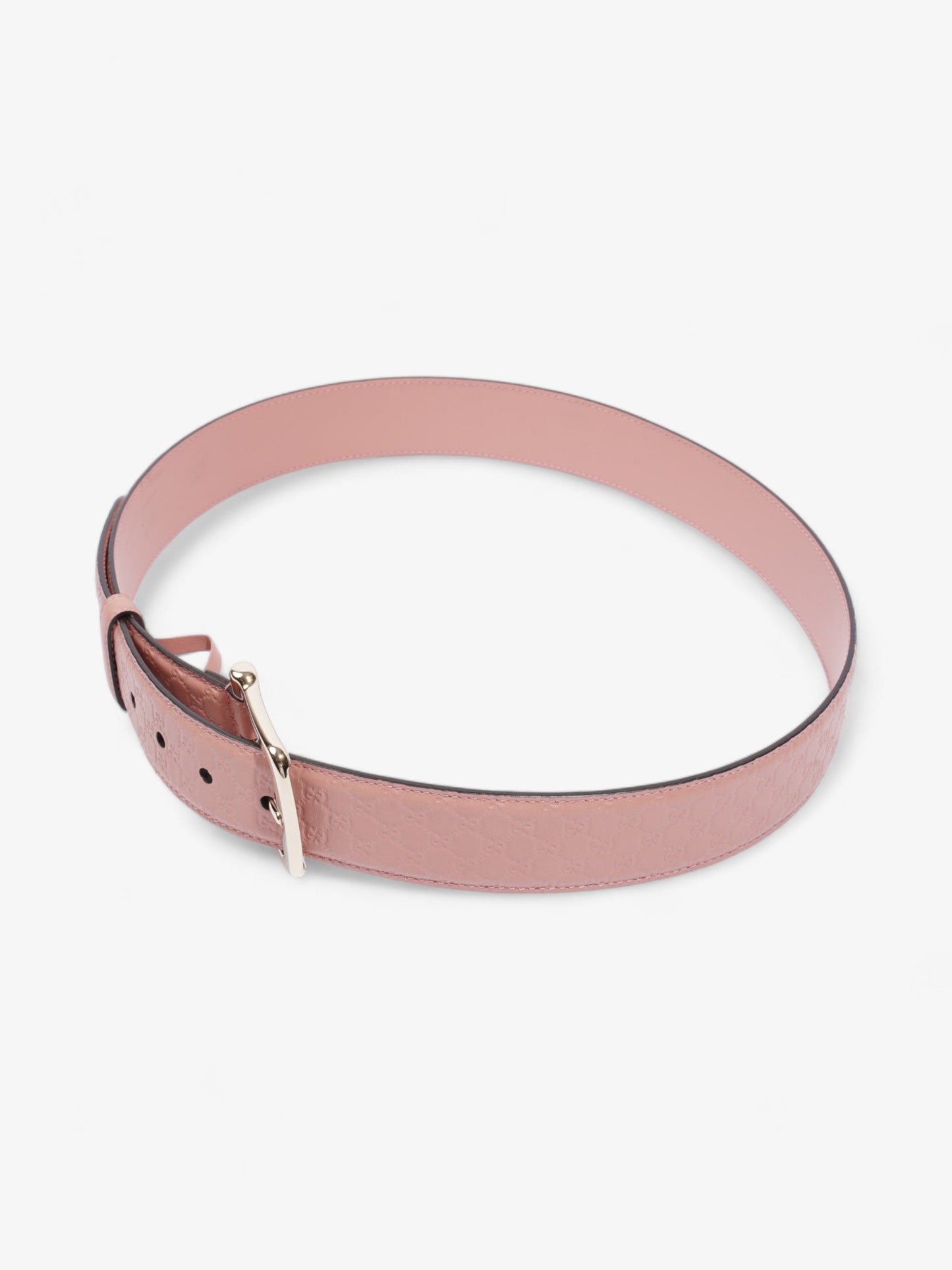 Gucci Buckle Belt Pink Leather 90cm 36"