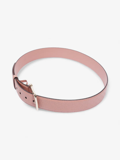 Gucci Buckle Belt Pink Leather 90cm 36"