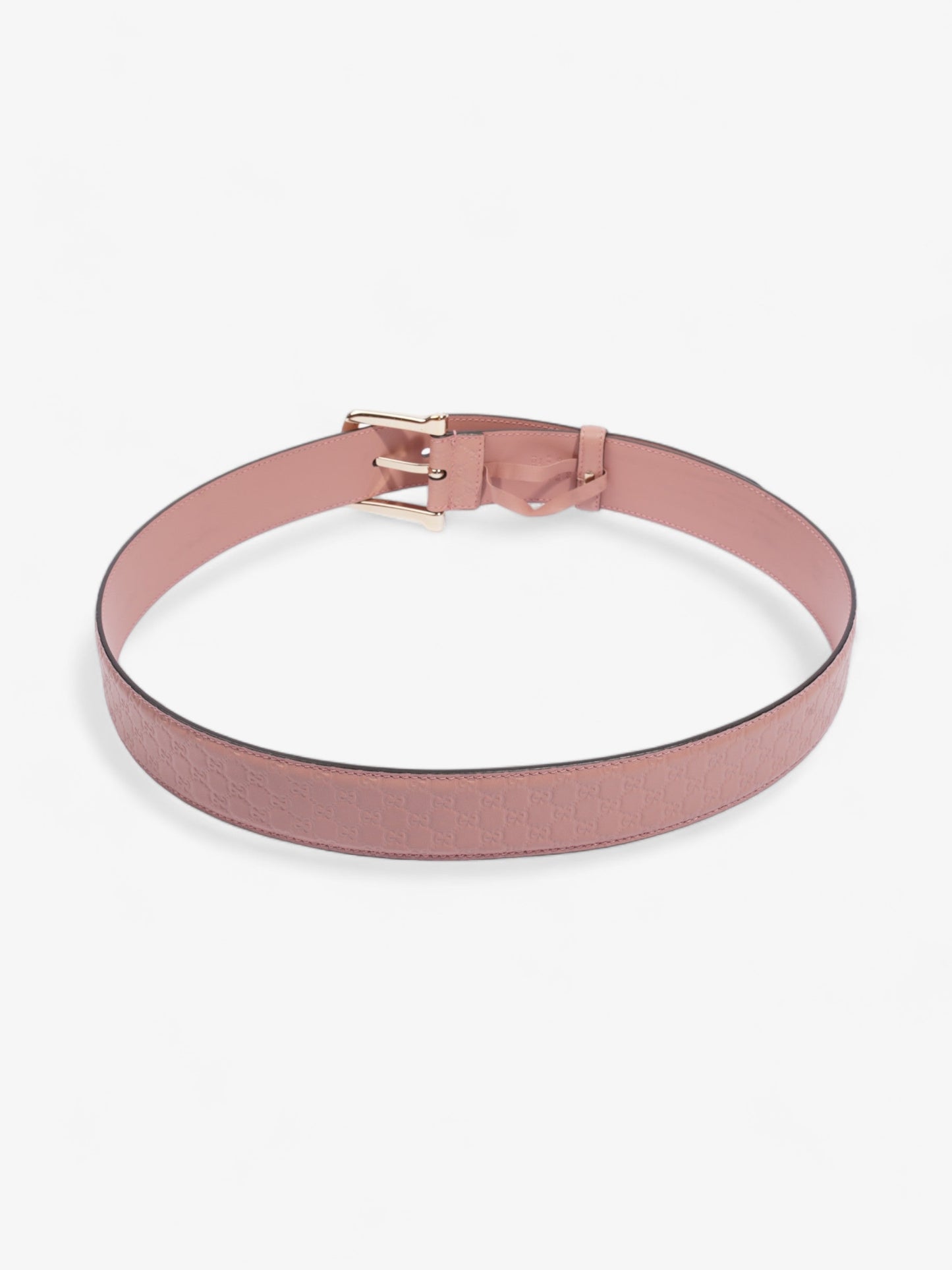 Gucci Buckle Belt Pink Leather 90cm 36"