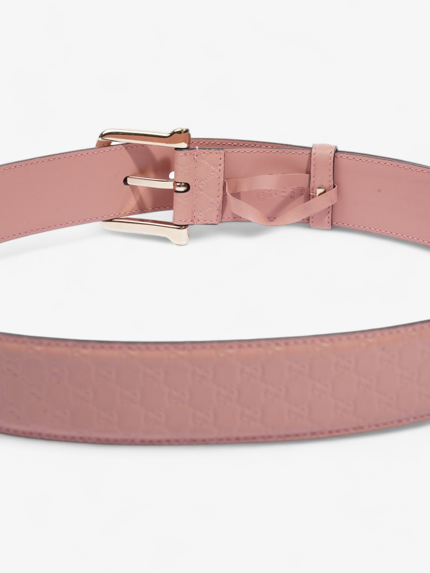 Gucci Buckle Belt Pink Leather 90cm 36"