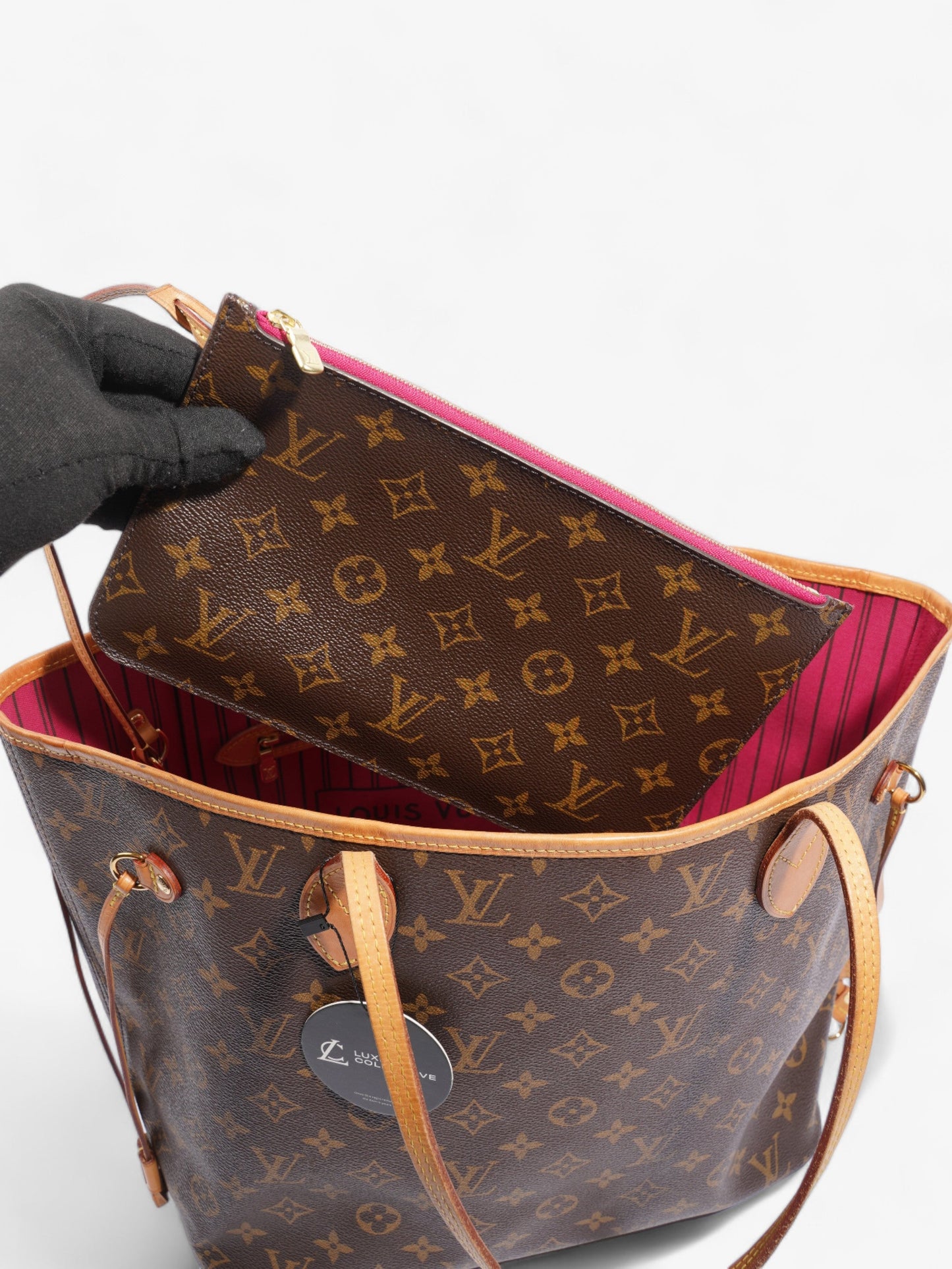 Louis Vuitton Neverfull MM Monogram Coated Canvas