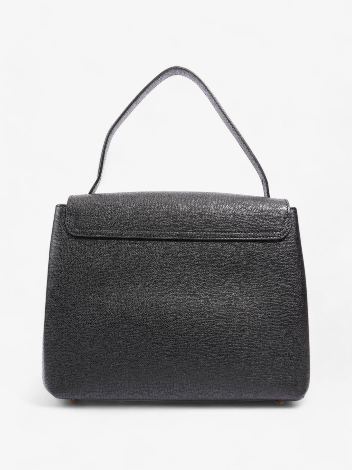 Burberry Camberley Tote Black Grained Leather Medium