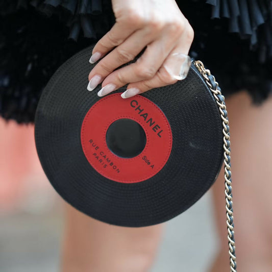 Chanel Spring/Summer 2015 Vinyl Record Bag