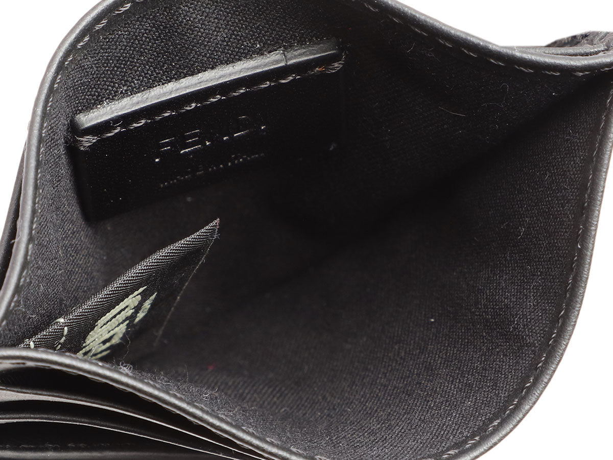 Fendi Black Monster Card Case