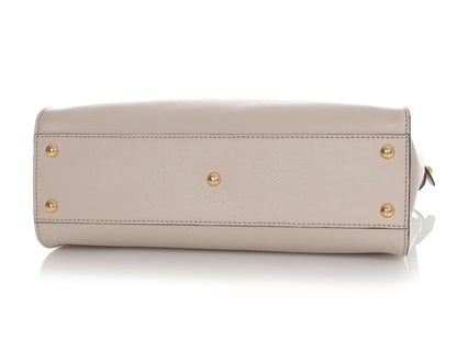 Fendi Medium Grigio Polvere and Bois de Rose Peekaboo