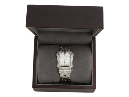 Fendi Stainless Steel Diamond B. Fendi Watch