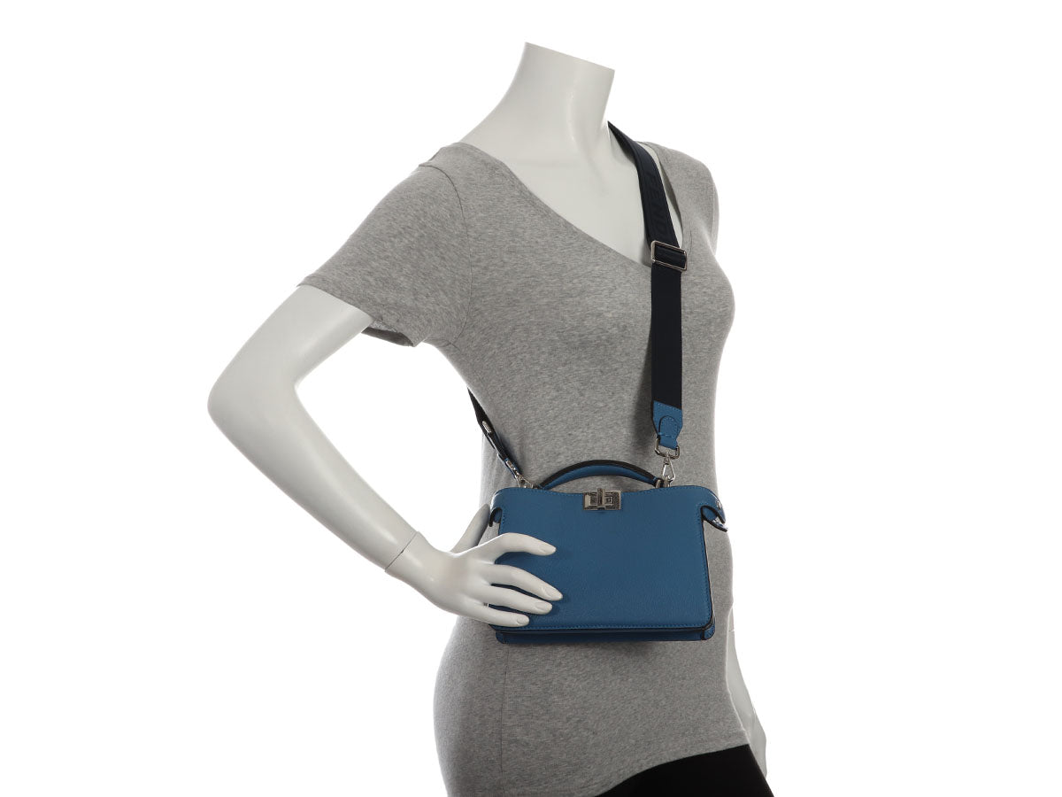 Fendi Cornflower Blue Peekaboo ISeeU X-Cross