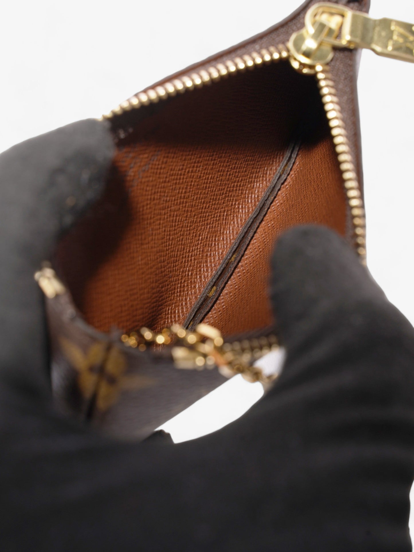 Louis Vuitton Key Pouch Monogram Coated Canvas