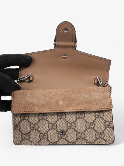 Gucci Dionysus GG Supreme Coated Canvas Super Mini