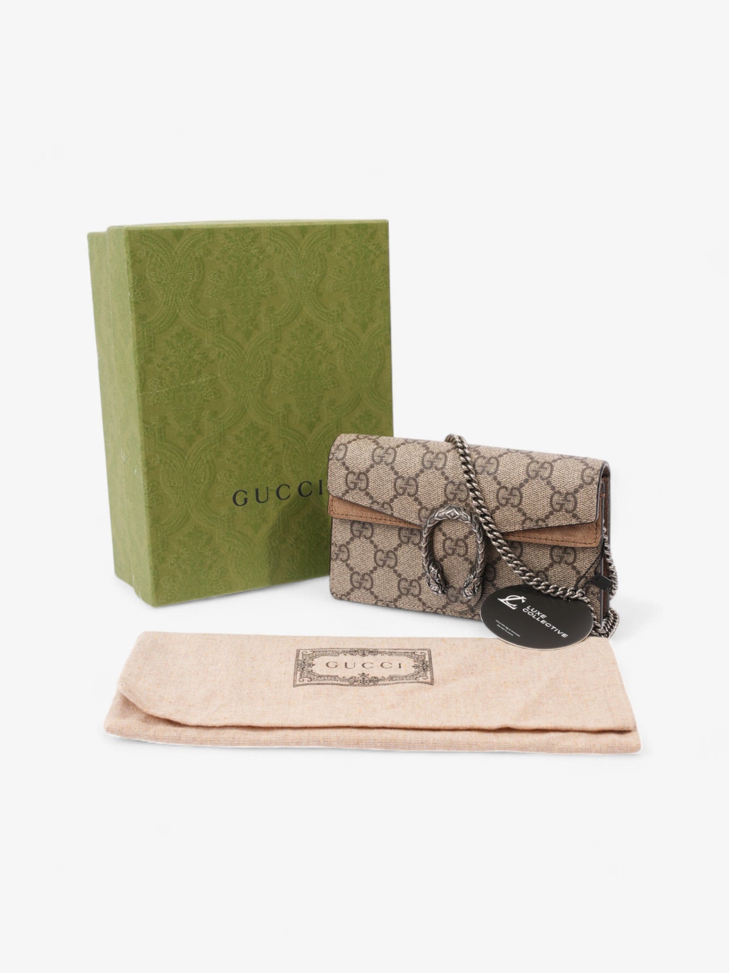 Gucci Dionysus GG Supreme Coated Canvas Super Mini