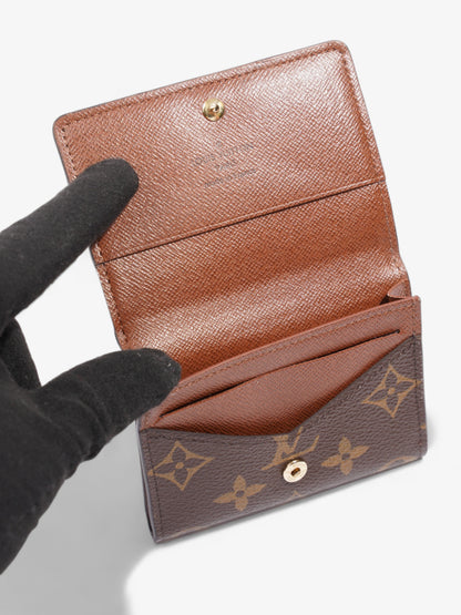 Louis Vuitton Enveloppe Carte De Visite Monogram Coated Canvas